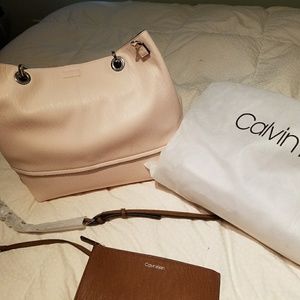 Calvin Klein reversible tote